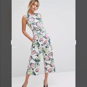 Floral print premium jumpsuit